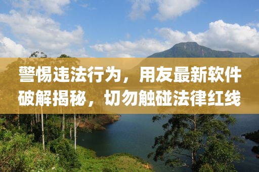 警惕违法行为，用友最新软件破解揭秘，切勿触碰法律红线