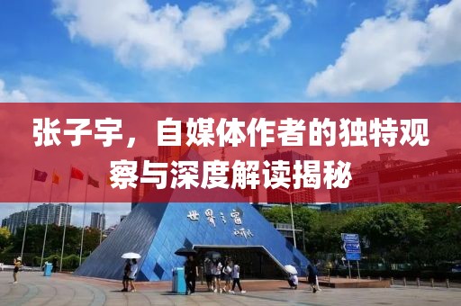 张子宇，自媒体作者的独特观察与深度解读揭秘