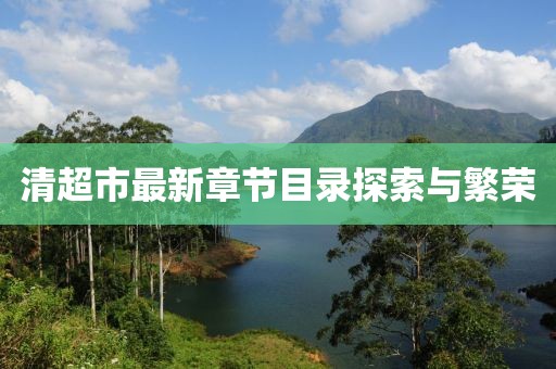 清超市最新章节目录探索与繁荣