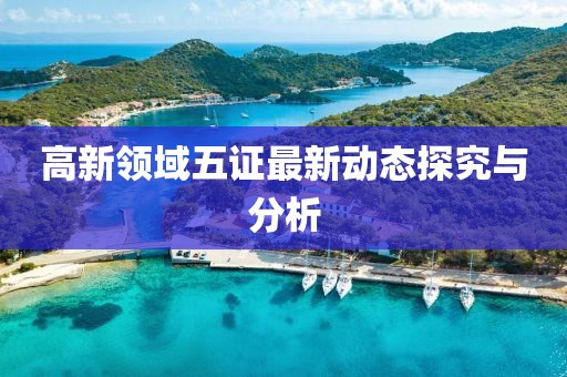 高新领域五证最新动态探究与分析