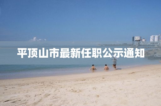 平顶山市最新任职公示通知