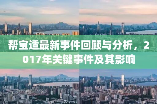 帮宝适最新事件回顾与分析，2017年关键事件及其影响