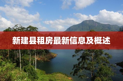 新建县租房最新信息及概述