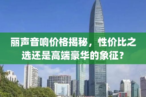 丽声音响价格揭秘，性价比之选还是高端豪华的象征？