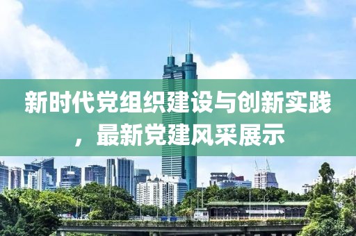 新时代党组织建设与创新实践，最新党建风采展示